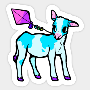 Rad Cow Sticker